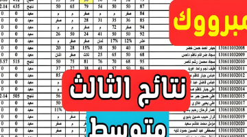 لينك نتائج الثالث متوسط 2024 الدور الثالث في العراق من خلال موقع نتائجنا